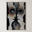 Stone Resonance – Surreal Wabi Sabi Dual Profile Wall Art 587