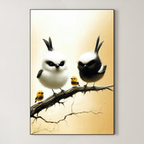 Bird Family Illustration 199