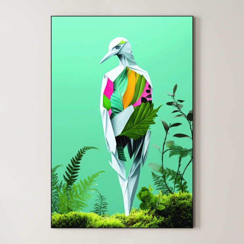 Botanical Origami – Surreal Paper Fold Nature Wall Art 232