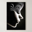 Silent Origin – Surreal Wabi Sabi Portrait Wall Art 519