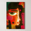 Radiant Muse – Surreal Psychedelic Pop Portrait Wall Art 561