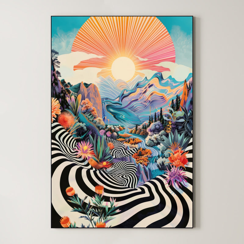 Surreal Landscape – Surreal Dreamlike Terrain Wall Art 310 Main image