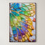 Prism Wing – Surreal Jewel-Tone Geometric Wall Art 554
