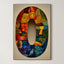 Mosaic Number Zero – Surreal Graphic Symbol Wall Art 251