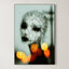 Cracked Light – Surreal Fractured Figure Wall Art 581