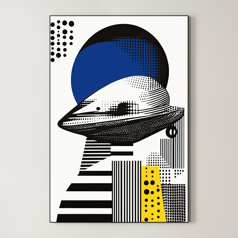 Graphic Abstract Art – Surreal Abstract Wall Art 103 Main image