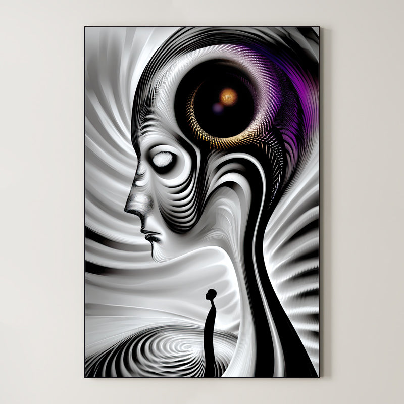 Threshold – Surreal Coastal Contemplation Wall Art 503 Main image
