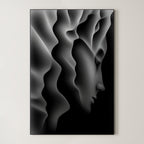 Silence – Surreal Abstract Silhouette Wall Art 504