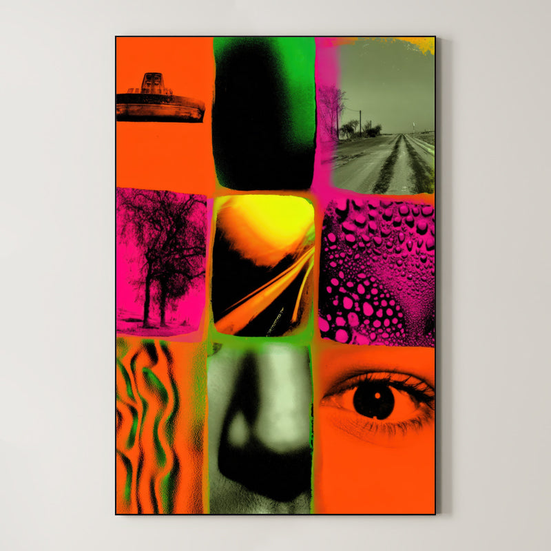 Modern Graphic Montage – Surreal Layered Visual Wall Art 361 Main image