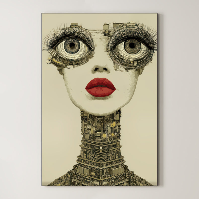 Pop Surreal Figure – Surreal Pop Art Wall Art 121 Main image