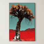Surreal Desert Tree – Surreal Nature Wall Art 062