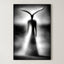 Night Presence – Surreal Monochromatic Figure Wall Art 545