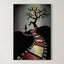 Starlit Passage – Surreal Stipple Landscape Wall Art 591