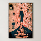Glitter Shadow – Surreal Urban Scale Wall Art 579