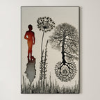 Minimalist Nature Surrealism – Surreal Minimalist Wall Art 487