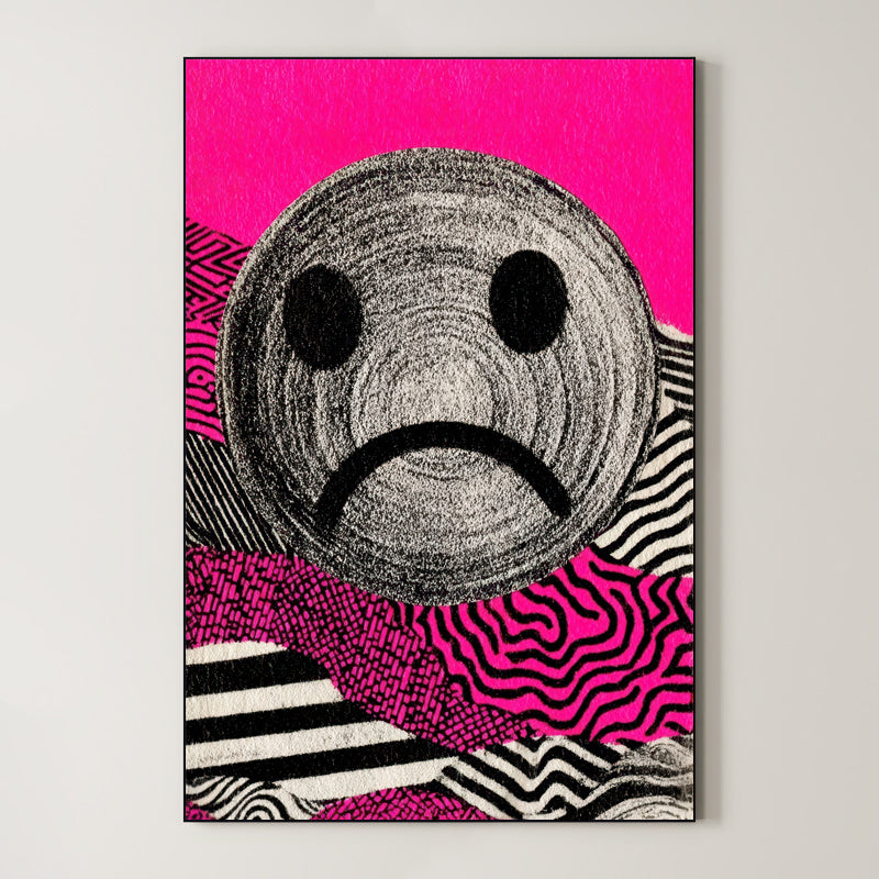 Modern Pop Portrait – Surreal Graphic Pop Figure Wall Art 296 Main image