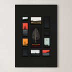 Wilderness Collage – Surreal Nature Mixed Media Wall Art 388