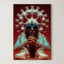 Contemporary Radiant Profile – Surreal Luminous Wall Art 053
