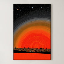 Cosmic Pointillist Skyline 436