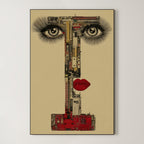 Pop Art Collage – Surreal Pop Art Wall Art 122