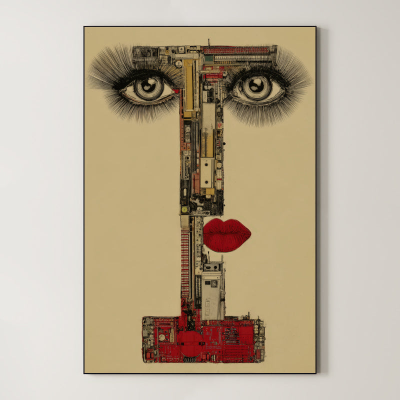 Pop Art Collage – Surreal Pop Art Wall Art 122