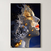 Gilded Sculptural Portrait 329
