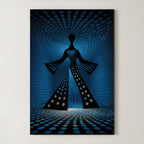 Contemporary Graphic Illustration – Surreal Bold Line Art Wall Art 279
