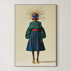 Modern Avant-Garde Portrait – Surreal Avant-Garde Wall Art 031