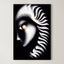 Amber Gaze – Surreal Contemporary Portrait Wall Art 510