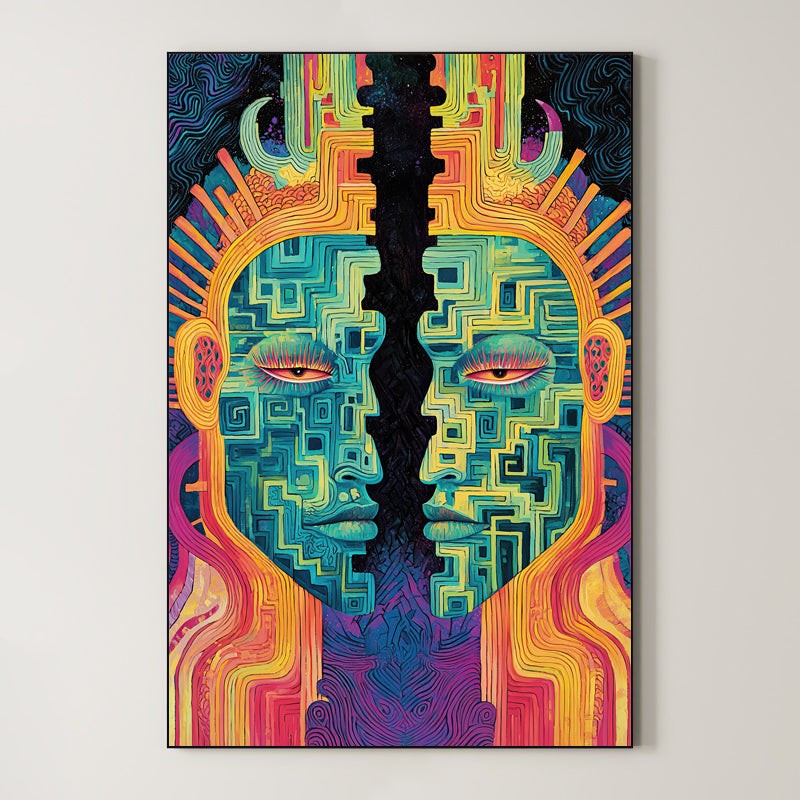 Visionary Folk Art – Surreal Folk Art Wall Art 124
