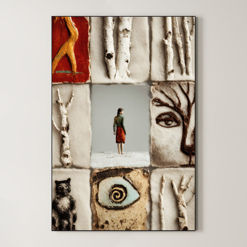 Surreal Folk – Surreal Folk Art Wall Art 067 Main image