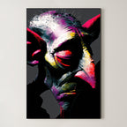 Gothic Profile – Surreal Dark Elegant Portrait Wall Art 378