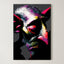 Gothic Profile – Surreal Dark Elegant Portrait Wall Art 378