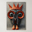 Stylized Narrative Composition – Surreal Storytelling Wall Art 027
