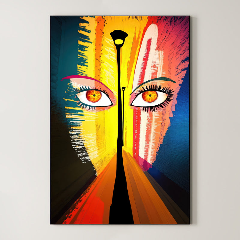 Urban Vision – Surreal Graphic Street Portrait Wall Art 340 Main image