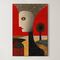 Surreal Folk Patchwork 098