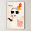 Minimalist Portrait – Surreal Clean Figure Wall Art 363