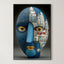 Azure Cityscape – Surreal Metaphysical City Portrait Wall Art 464