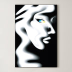 Urban Romance – Surreal Black White City Wall Art 514
