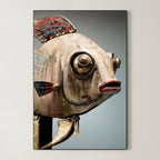 Rustic Fish – Surreal Weathered Marine Wall Art 365