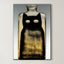 Black Cat Bottle – Surreal Minimalist Cat Wall Art 451