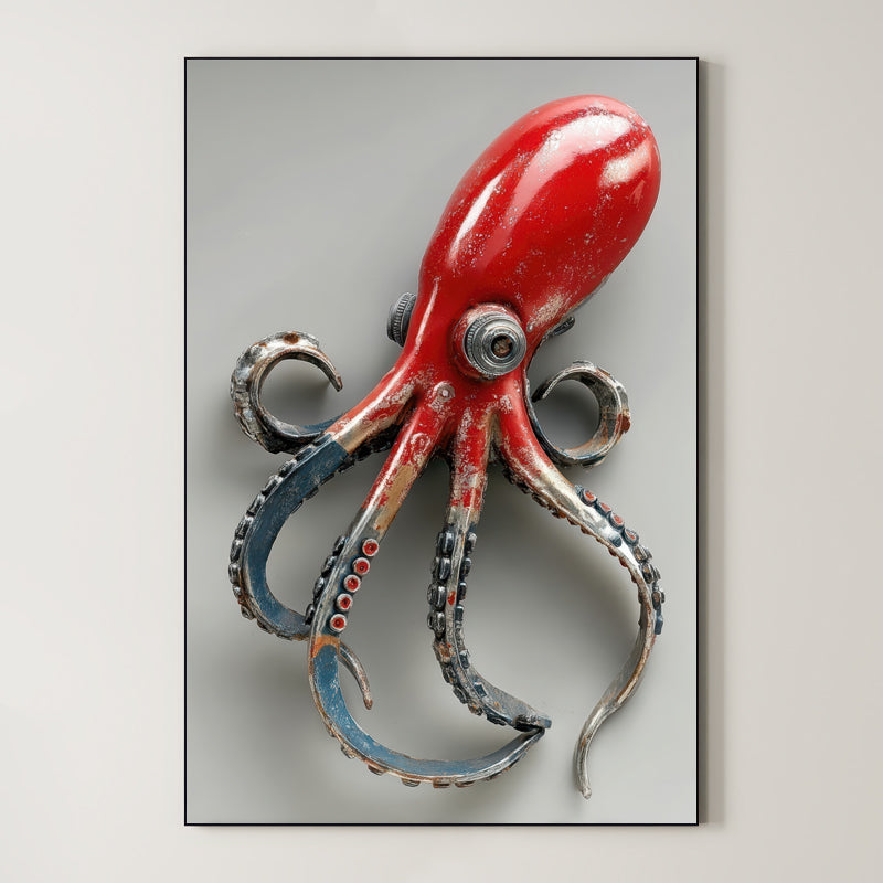 Conceptual Marine Sculpture – Surreal Ocean Wall Art 499 Main image
