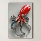 Conceptual Marine Sculpture – Surreal Ocean Wall Art 499