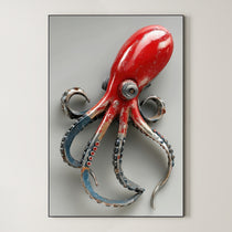 Metal Sculpture Octopus 499