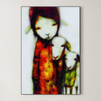 Folk Surrealism – Surreal Symbolic Folk Art Wall Art 292