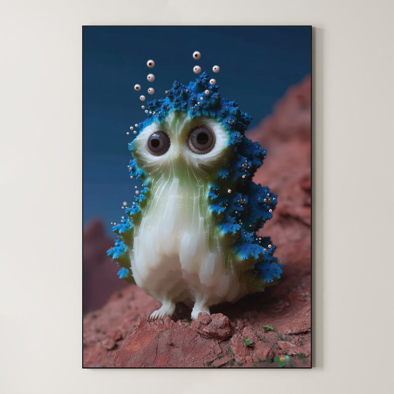 Fractal Creature – Surreal Abstract Wall Art 150 Main image