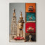 Sculptural Collage – Surreal Mixed Media Wall Art 370