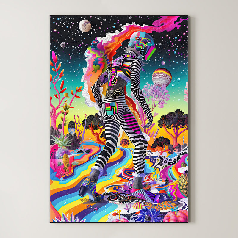Cosmic Psychedelic Art – Surreal Cosmic Wall Art 094 Main image