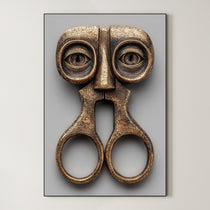 Surreal Scissor Sculpture 057