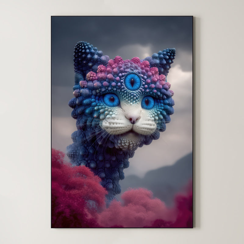 Surreal Feline – Surreal Animal Wall Art 149 Main image